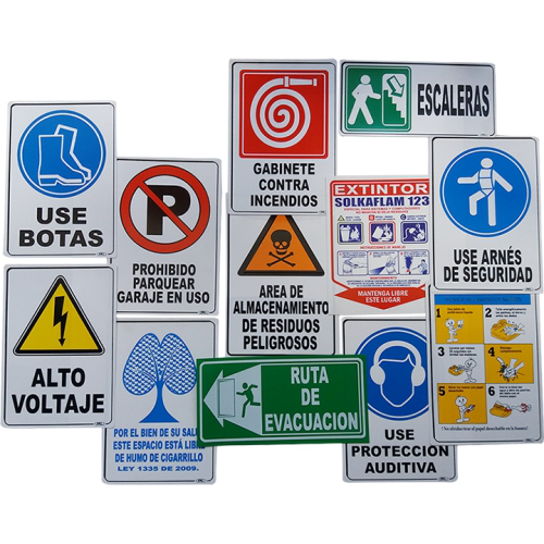 Avisos seguridad industrial